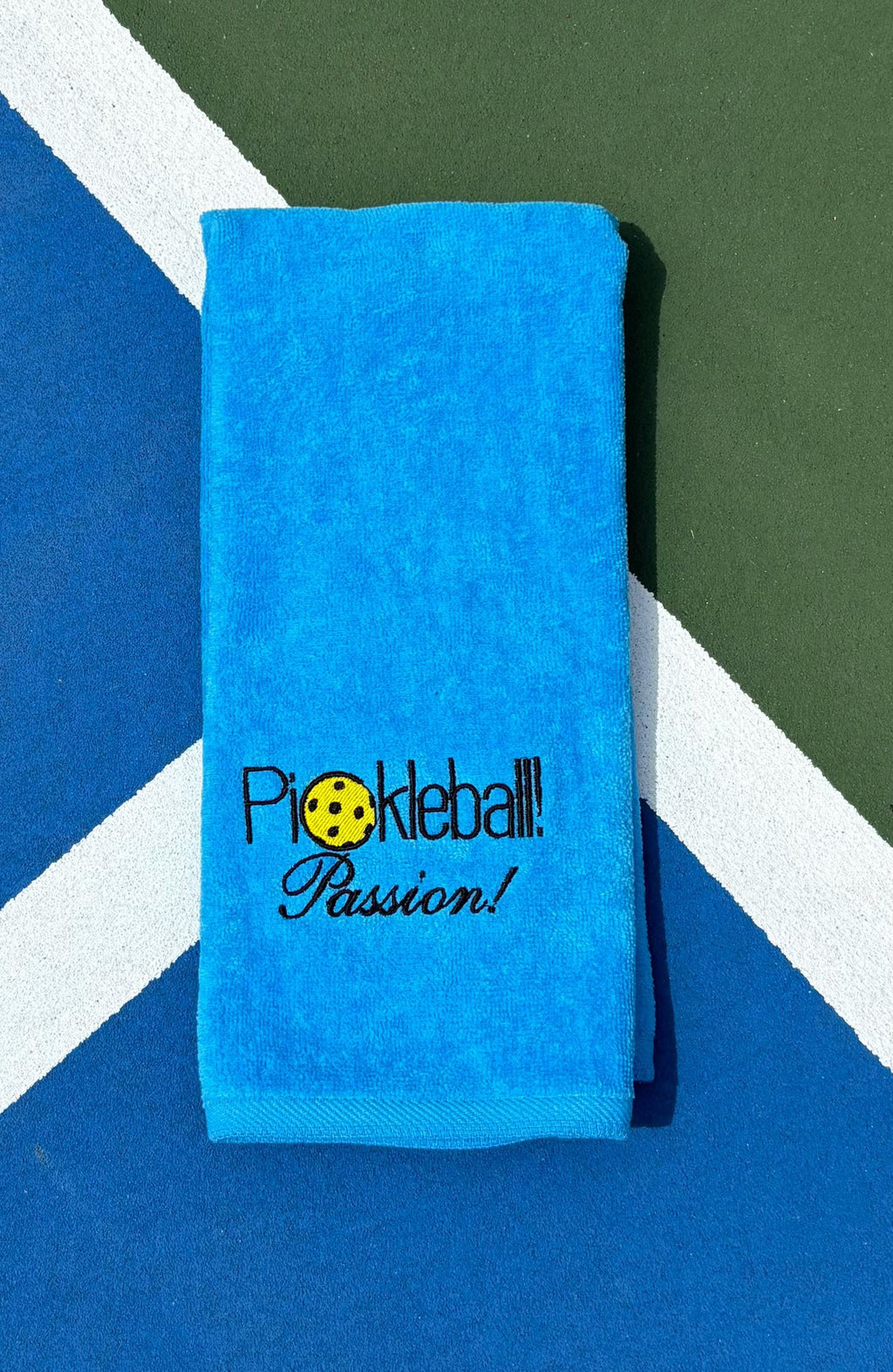 Personalized Pickleball Towel | Embroidered Pickleball Passion