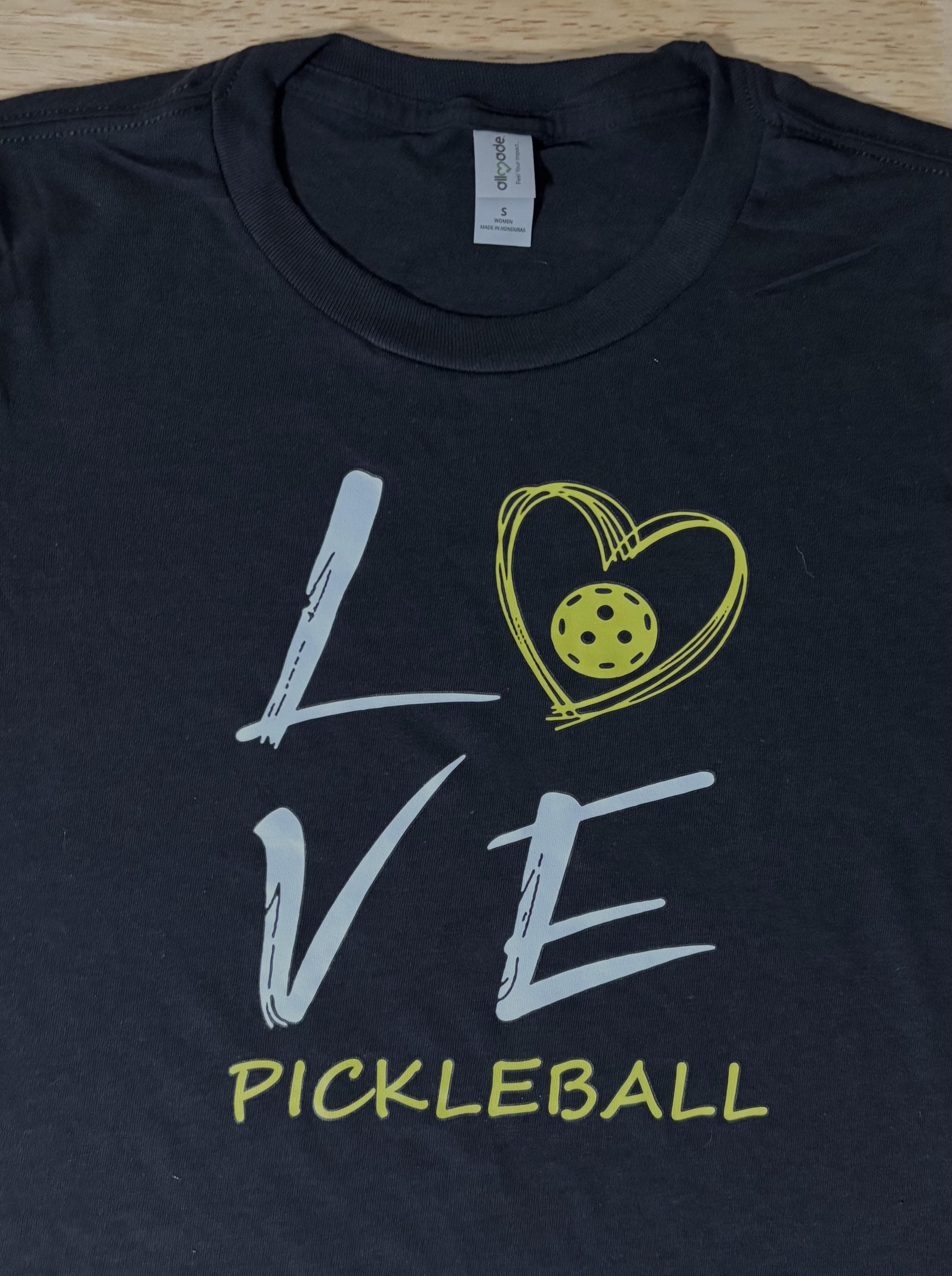 LOVE Pickleball Graphic Tee | Women's Tri-Blend Shirt