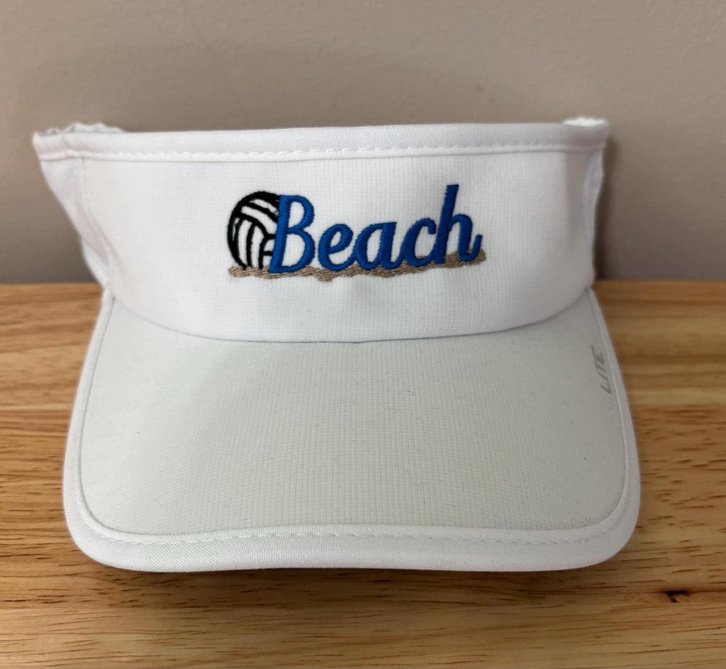 Beach Volleyball Visor | Embroidered Sun Visor