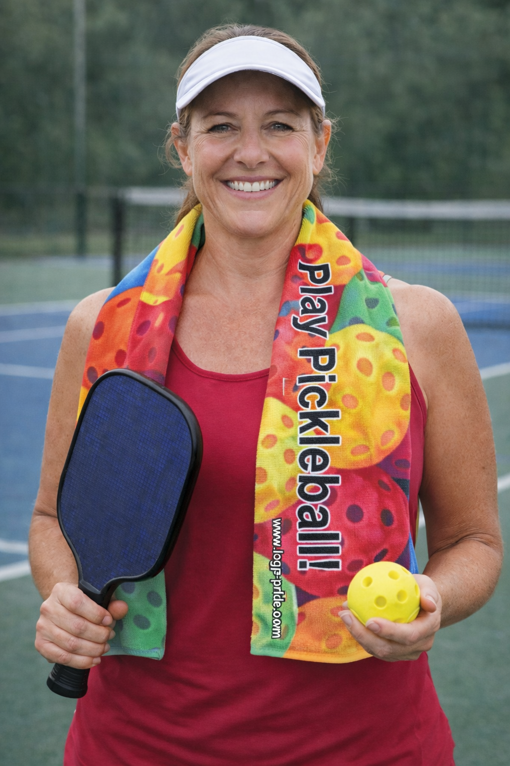 Pickleball Cooling Towel – Microfiber Sport Refreshment