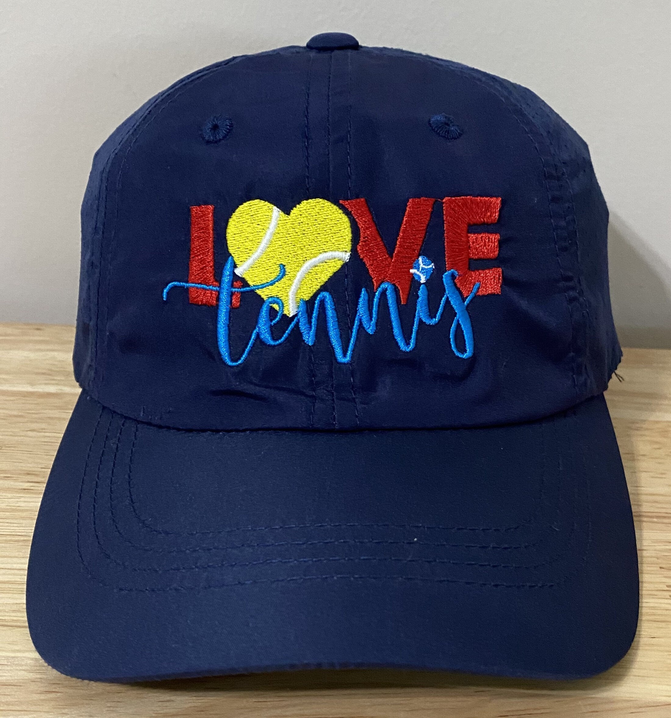 Love Tennis Cap- Embroidered Dri fit Performance Hat