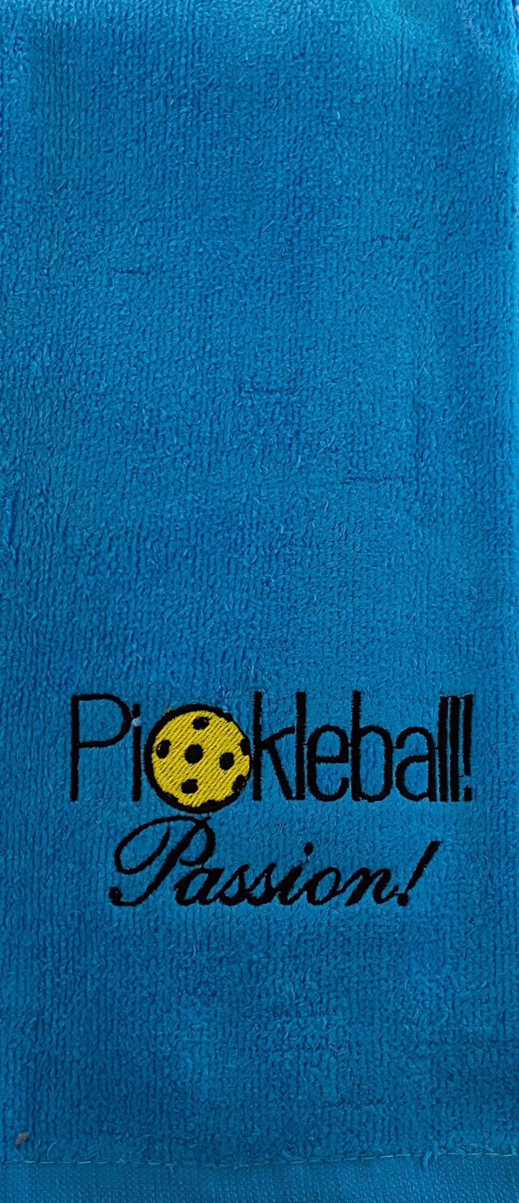 Personalized Pickleball Towel | Embroidered Pickleball Passion